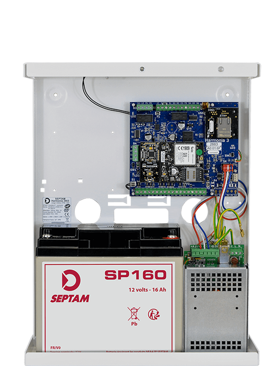Centrale alarme SEPTAM Harmonia 2663